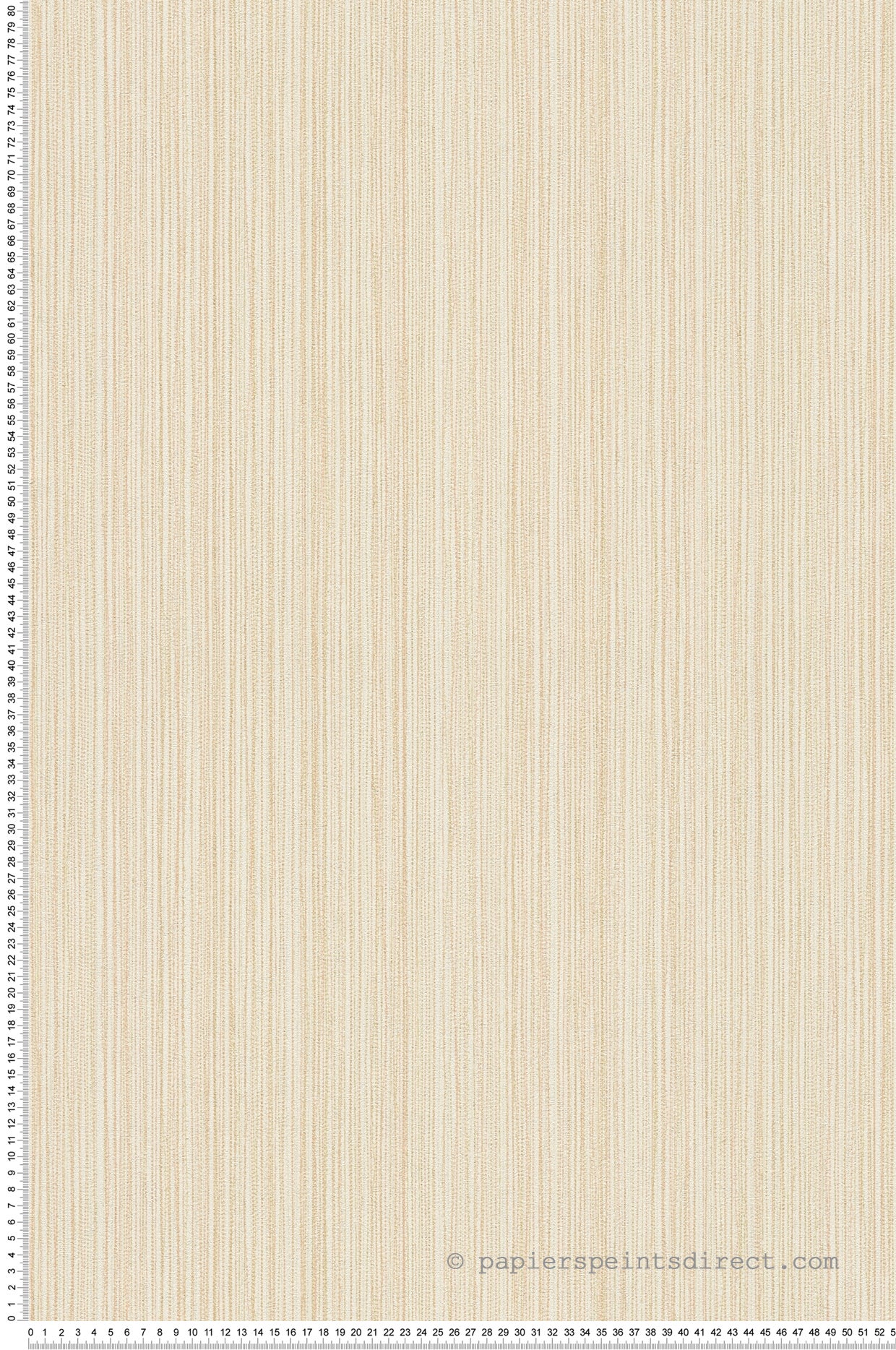 Papel pintado dorado y beige tejido no tejido papel pintado rayas finas para dormitorio o salón