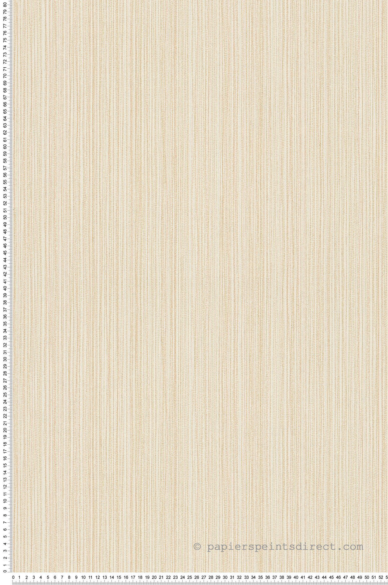 Papel pintado dorado y beige tejido no tejido papel pintado rayas finas para dormitorio o salón