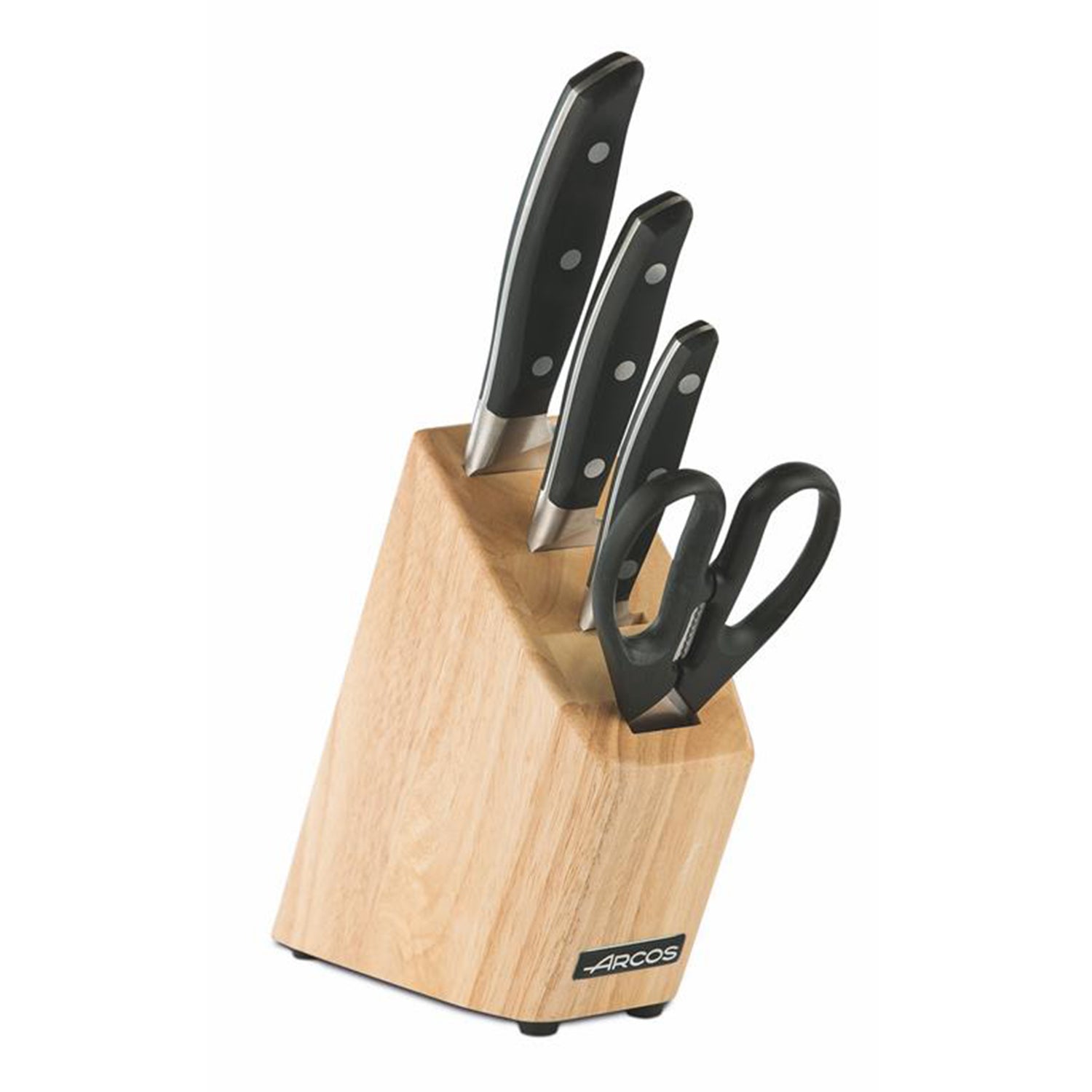 Arcos Juego Cocina 3 Pzas. Serie Manhattan + Tijeras + Taco Negro , Leroy Merlin