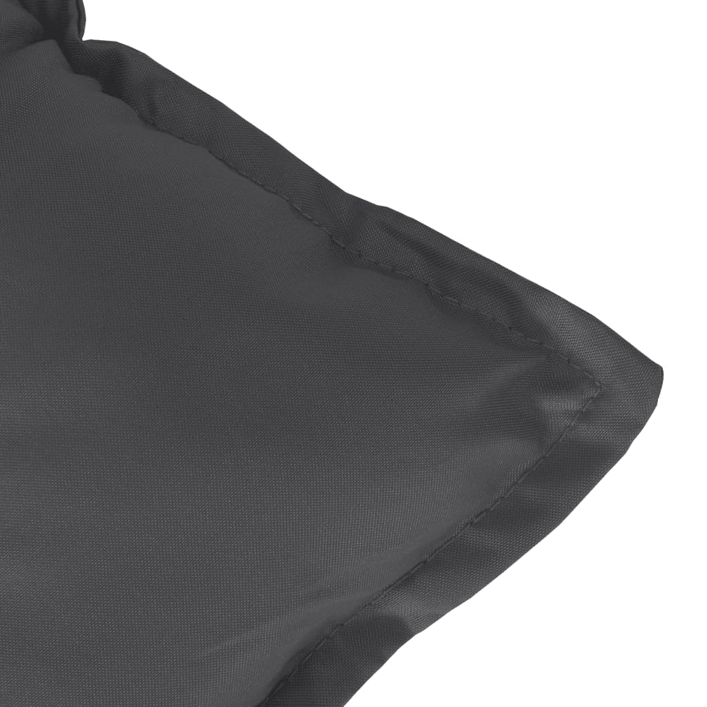 Maison Exclusive - Coussins de banc de jardin lot de 2 anthracite mélangé tissu - 8
