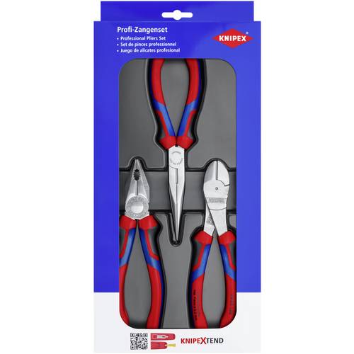 Jeu De Pinces Knipex 00 31 20 V03 – Pince-clé 180 Mm + Cobra 250 Mm – Qualité Pro Allemande