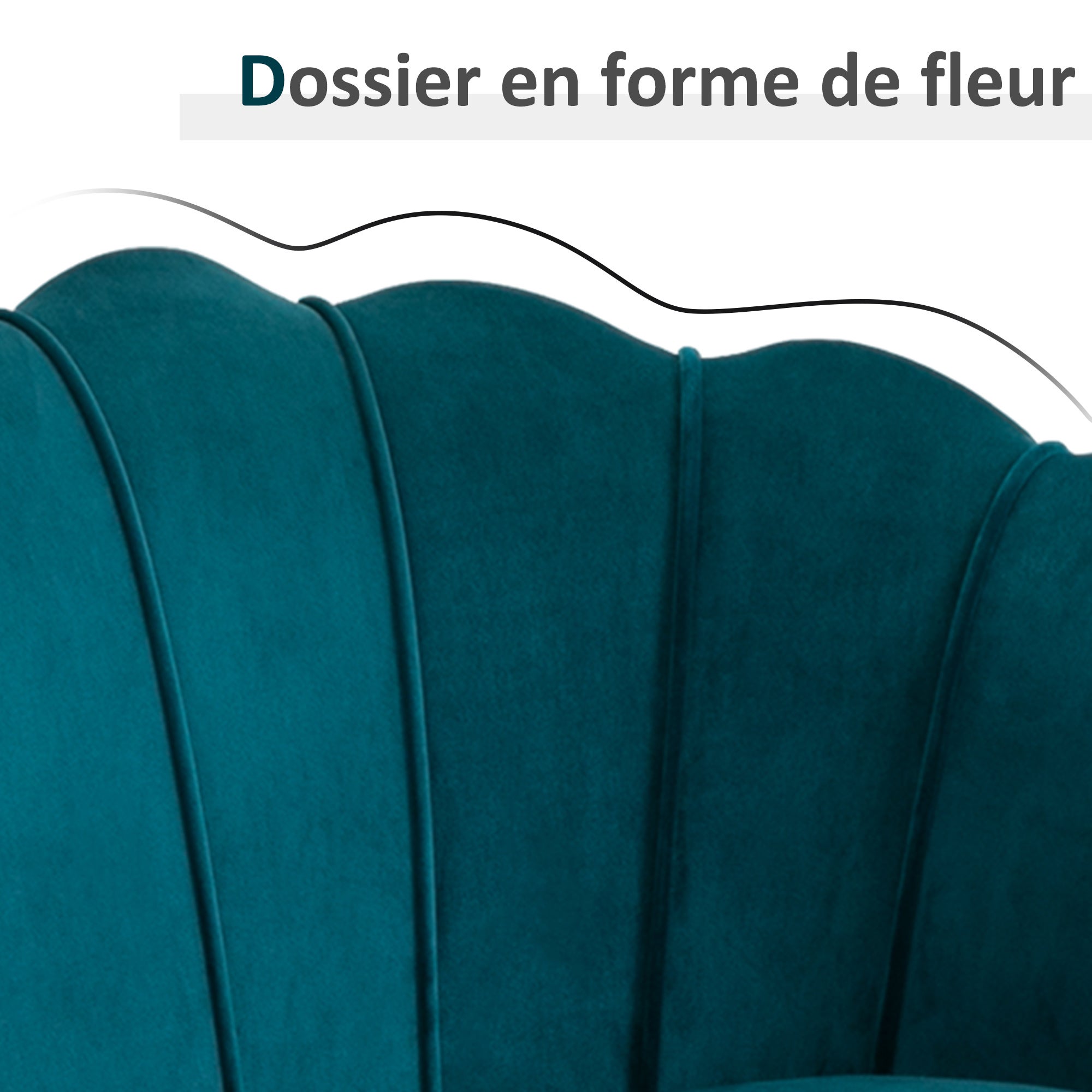 canapé tissu Polyester HOMCOM - 7