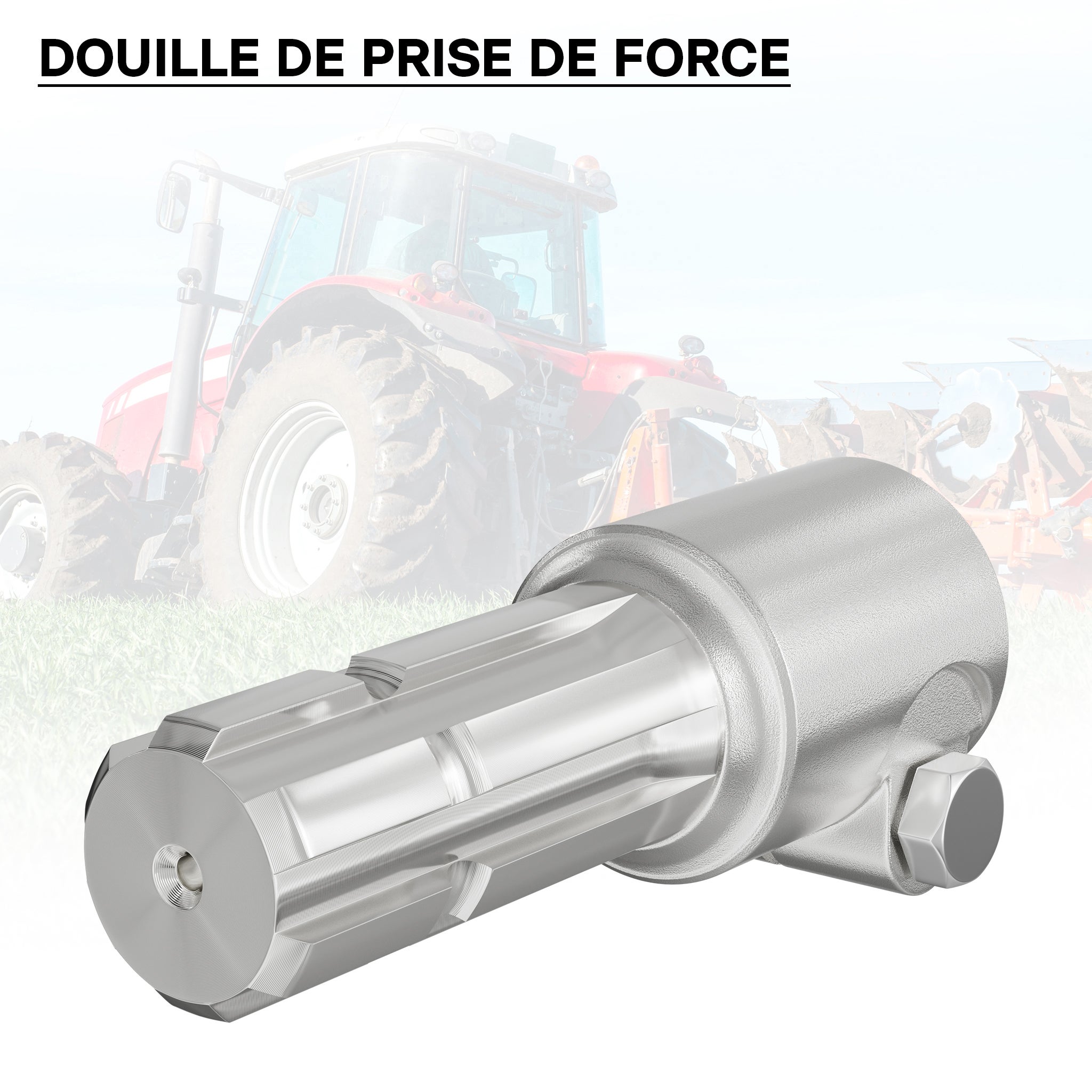 Manchon Prise De Force Cardan 175mm - 1 3/4 6D / 1 3/4 20D WilTec