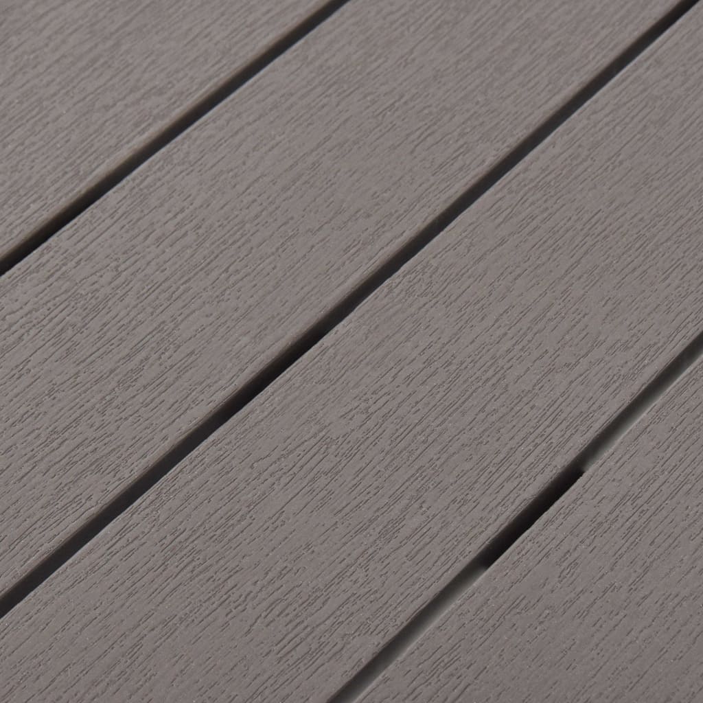 Maison Exclusive - Tavolo da Giardino con 2 Panche Marrone - 6