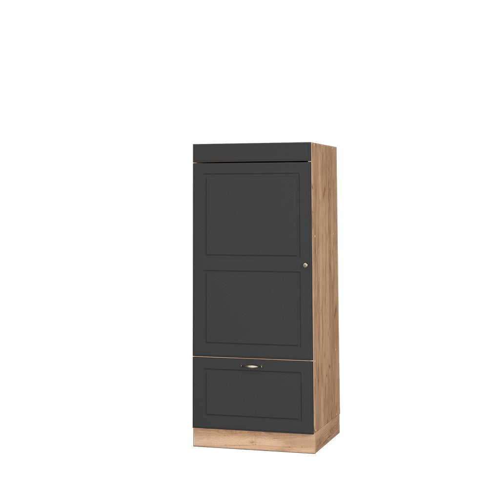 Vicco Szafka do mikrofalówki Fame-Line, Antracytowo-złoty, 60 cm