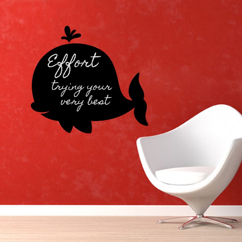 Adesivo Balena di sagoma - Sticker adesivo - adesivi murali - 40x45cm - 3