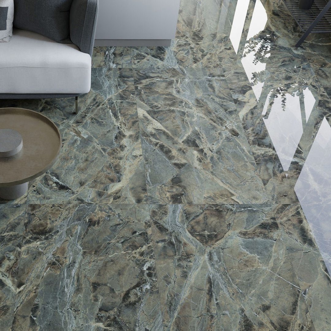 Manhattan Verde Borgogna - Marmo Lucido - Piastrelle 60x120 cm 10 mm - MAL 5021 60x120 GLOSSY 10 mm - 4