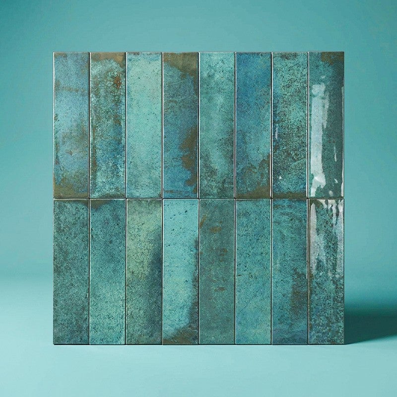 Carrelage Grès Cérame Sol/Mur Rio Émeraude | 6 x 25 cm - 3