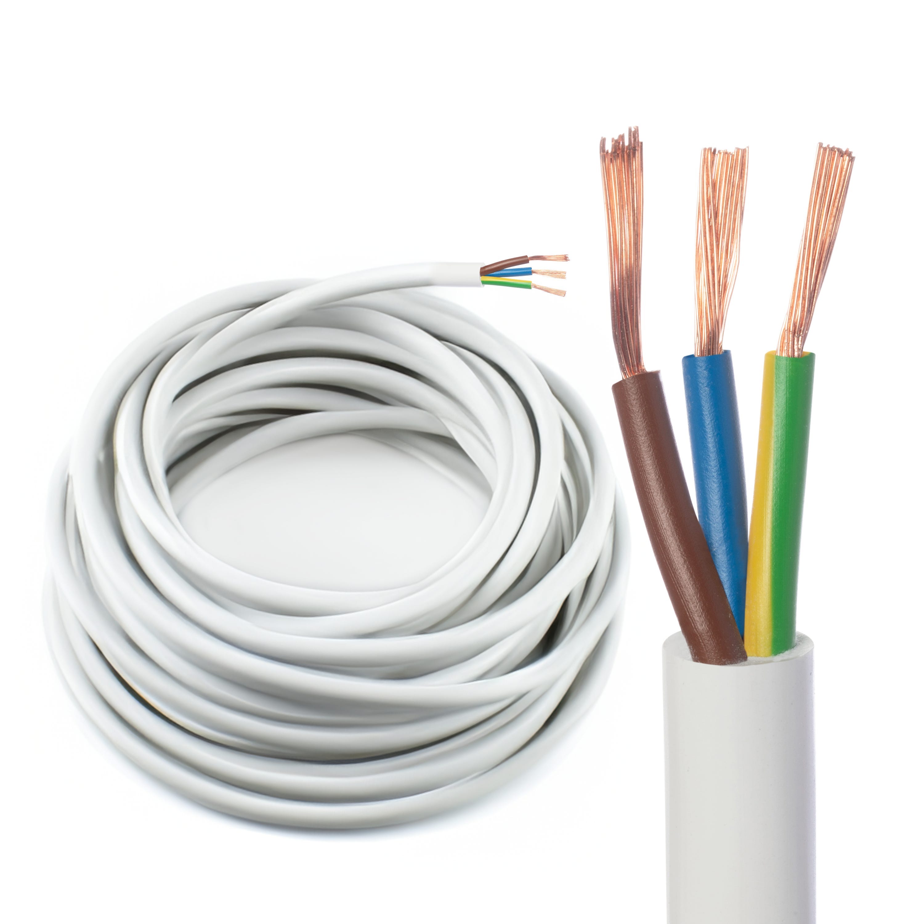 C ble lectrique Souple H05VV F 3 X 0 75 Mm L 10 M LEXMAN Blanc En c-ble-lectrique-souple-h05vv-f-3-x-0-75-mm-l-10-m-lexman-blanc-en