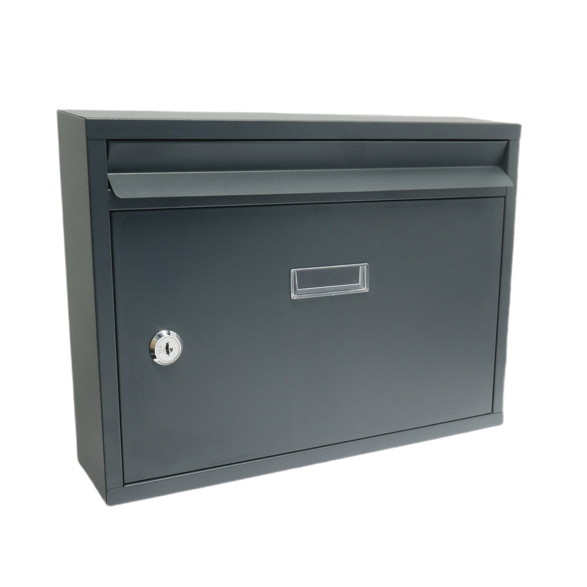 DOMINO Skrzynka na listy WALL Antracyt 340x240x60mm