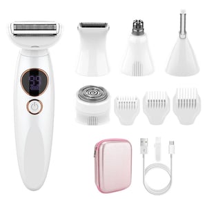 Epilatore Elettrico Per Le Donne,Rasoio Elettrico Ricaricabile USB - Foto 14