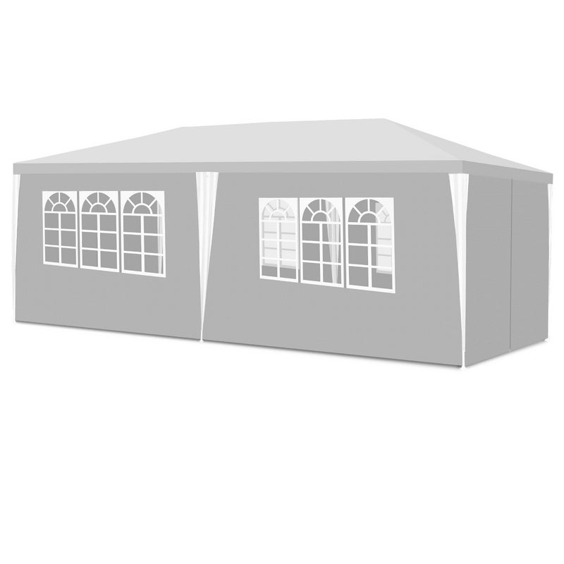 Lot De 4 Pieds Lestés Pour Tonnelle Montafox | Remplissables D'Eau Ou De Sable | Stabilisation Gazebo, Tente De Jardin - Noir