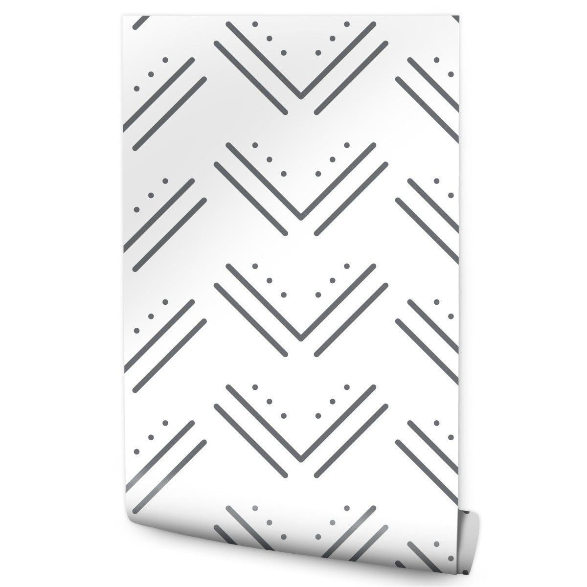 Papier Peint Belgravia Géométrique Rose Doré 10.05m X 53cm - Neuf