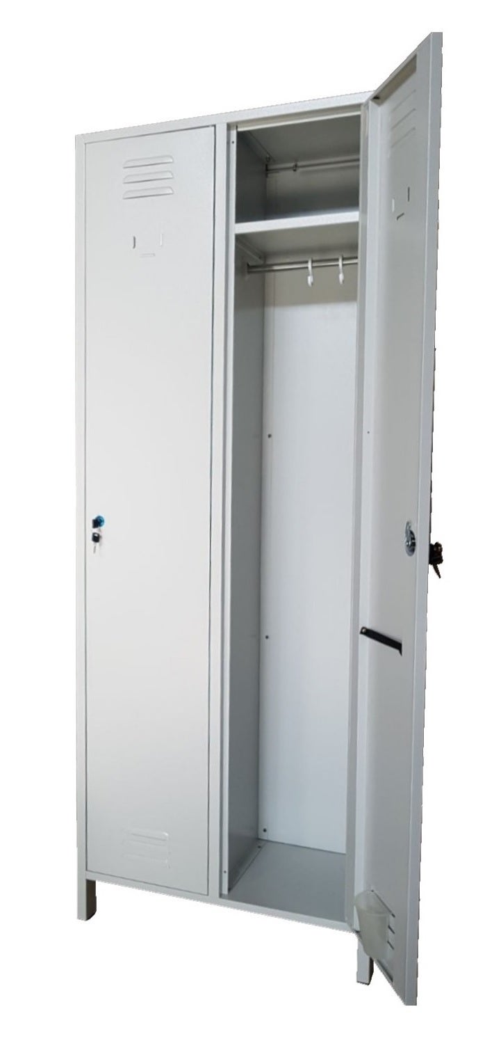 Armadio Spogliatoio 1 Posto Sporco-Pulito - 36x34x180cm, Salva Spazio - Foto 6