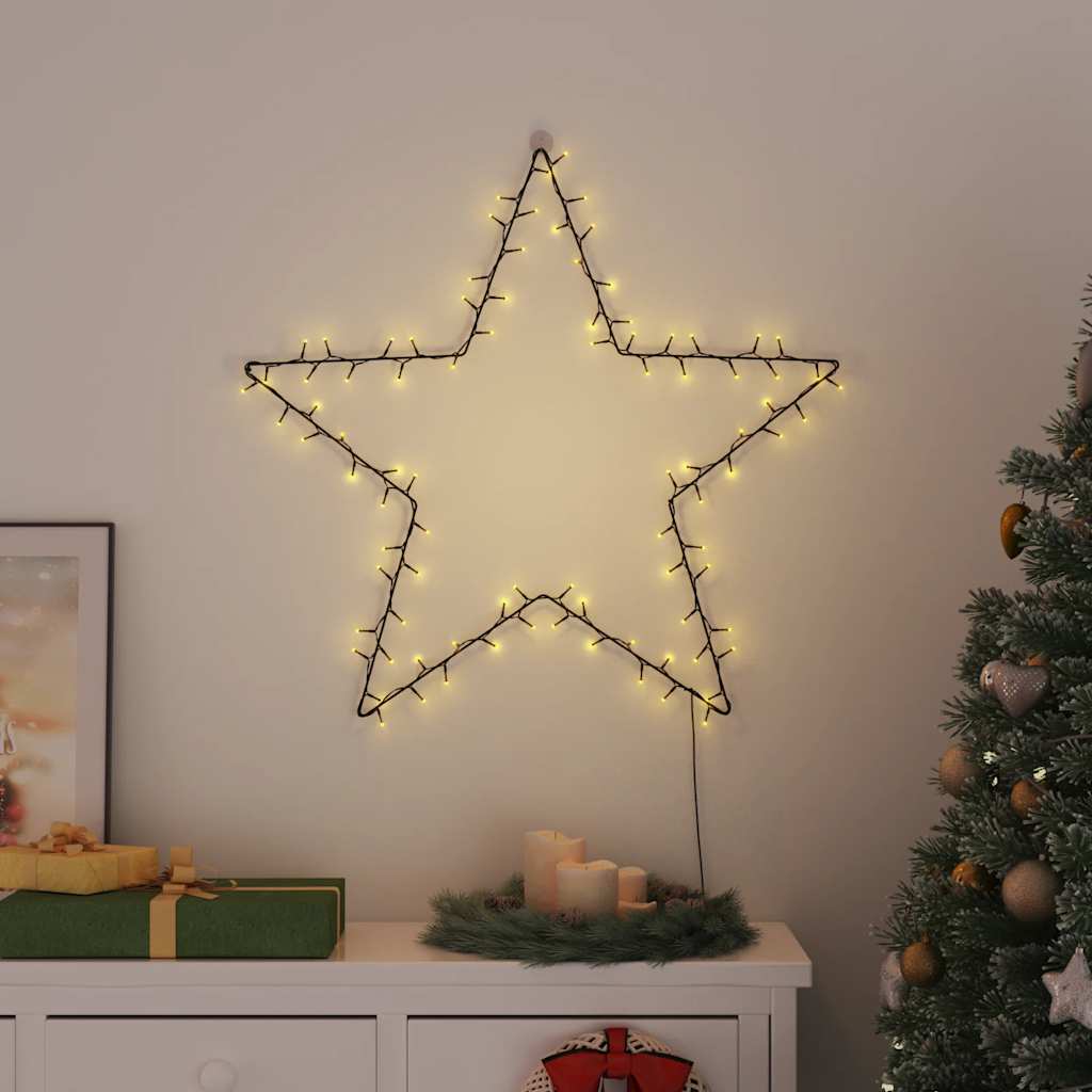 Lampki świąteczne gwiazda sylwetka, 115 LED vidaXL