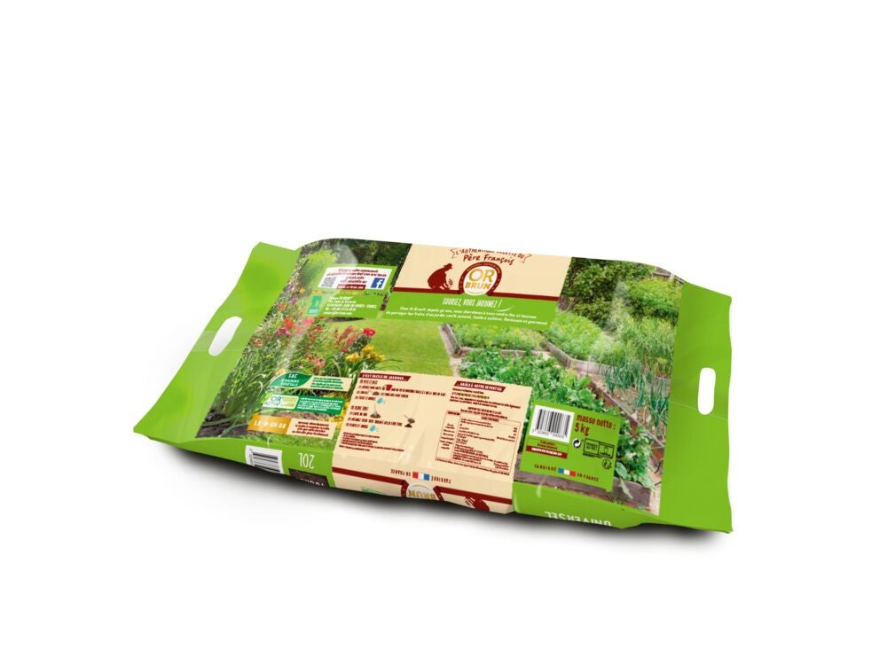 OR BRUN OBRTPFU20 -Terreau Ornemental du Père François - 20L -Fleurs & Arbustes - 2