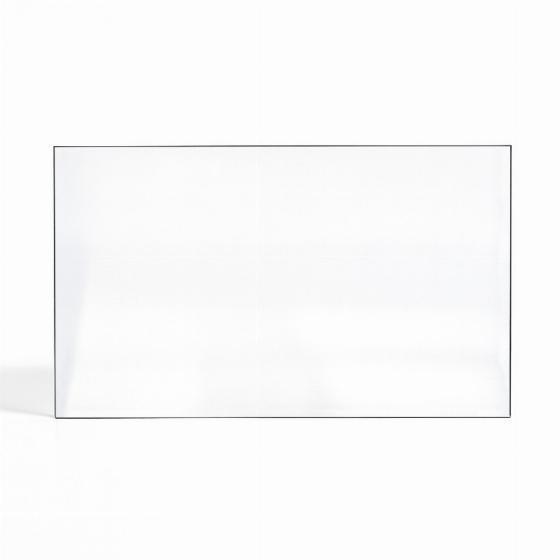 Vitre Supra LYTHAM / LYTHAM 2 - Verre Rectangle pour poêle à bois - 417 x 250 mm (L1 x H1) - 4 mm
