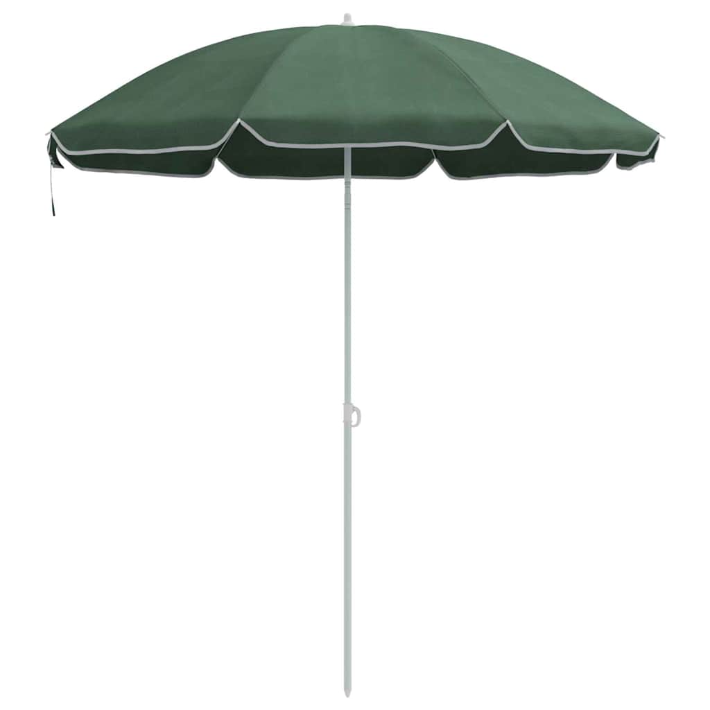 Parasol en polyester 170T vert pour la terrasse - 2