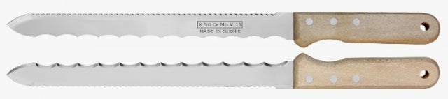 Couteau pour laine de verre/roche 280 mm Outifrance