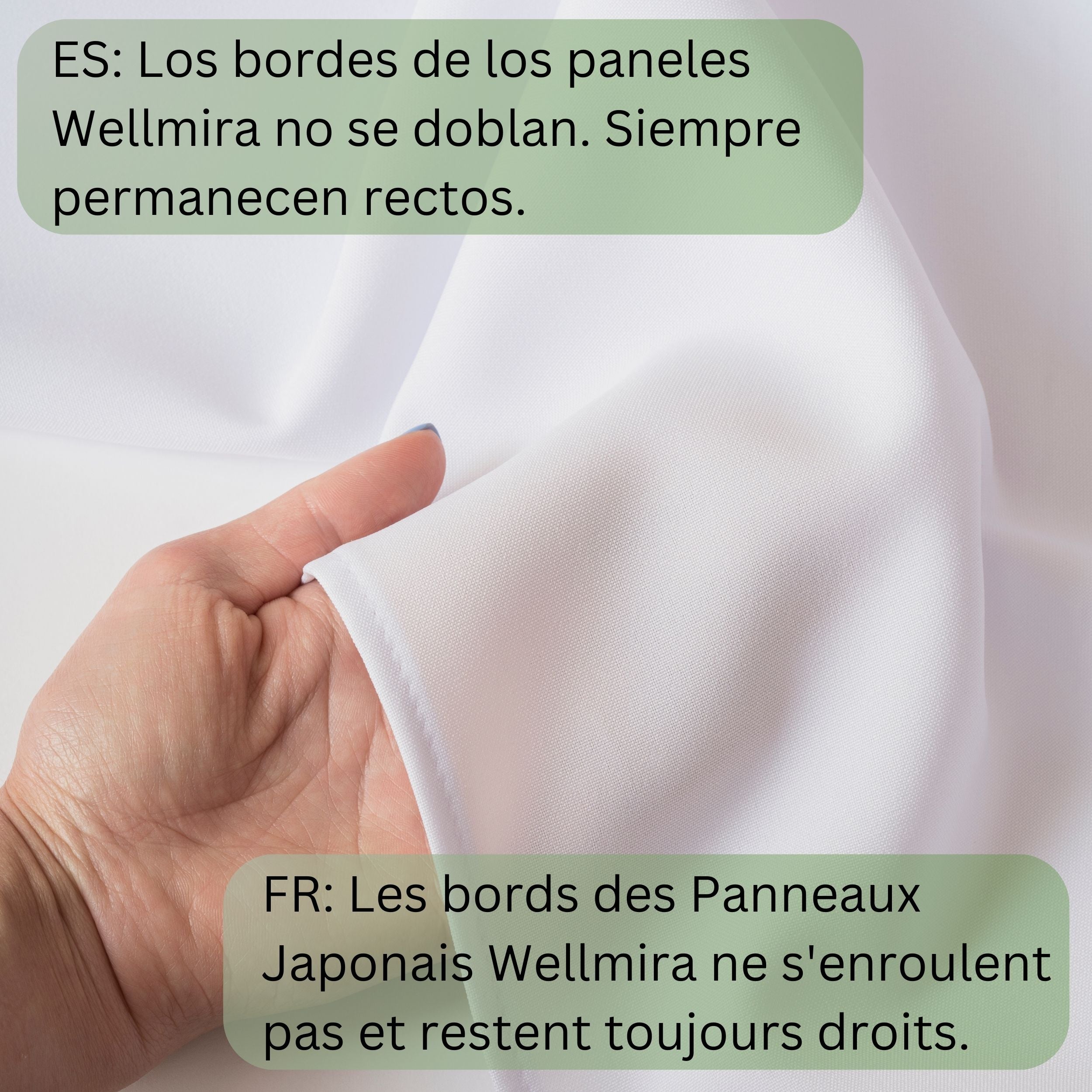 65x225 cm Wellmira Painéis Japoneses Verdes Screen: Para Portas de Pátio, Janelas Panorâmicas, Quartos e Salas de Estar - 5
