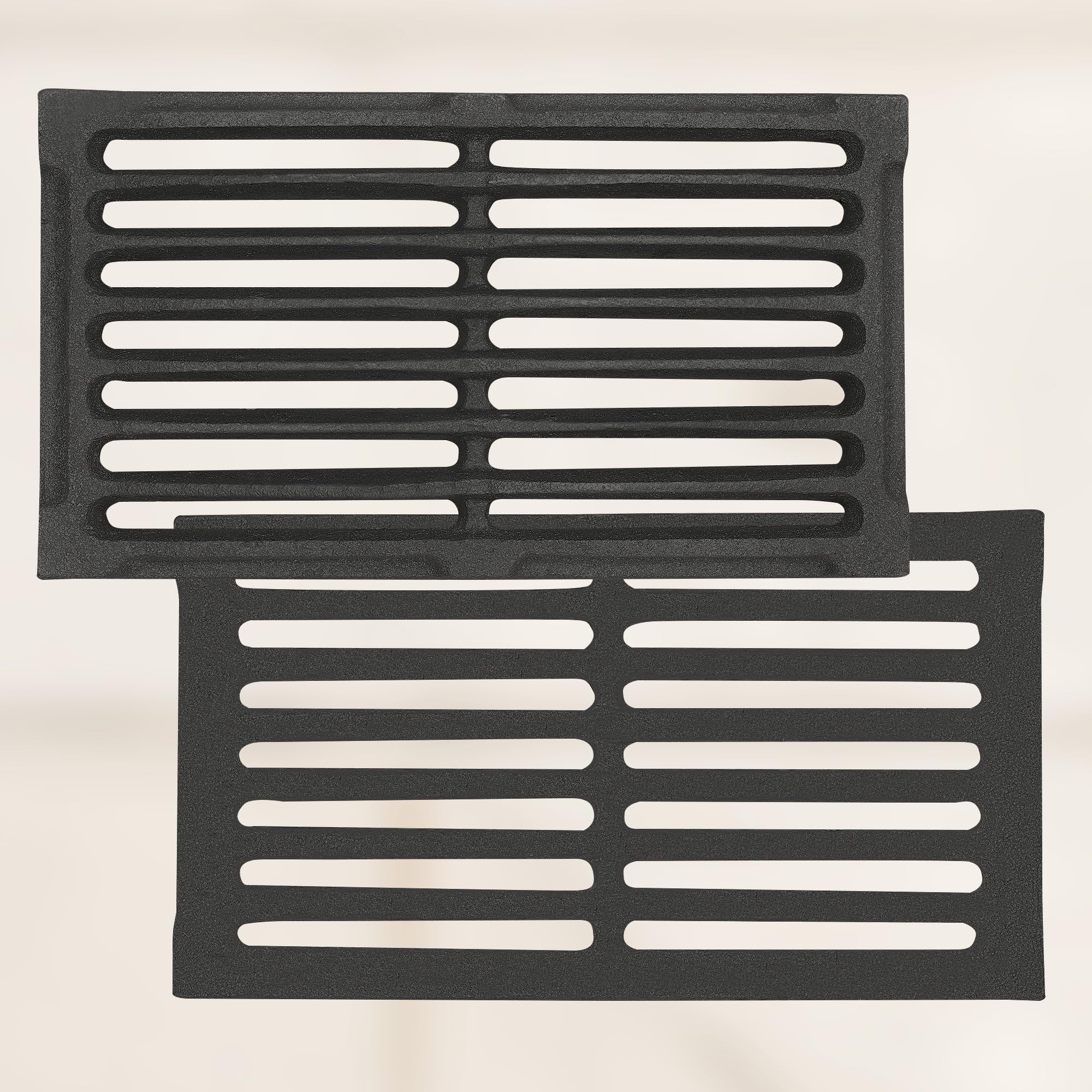 Grille de Cheminée en fonte 27 x 15,5 cm - Grille en fonte carrée - Résiste aux températures élevées - KOTARBAU - 6