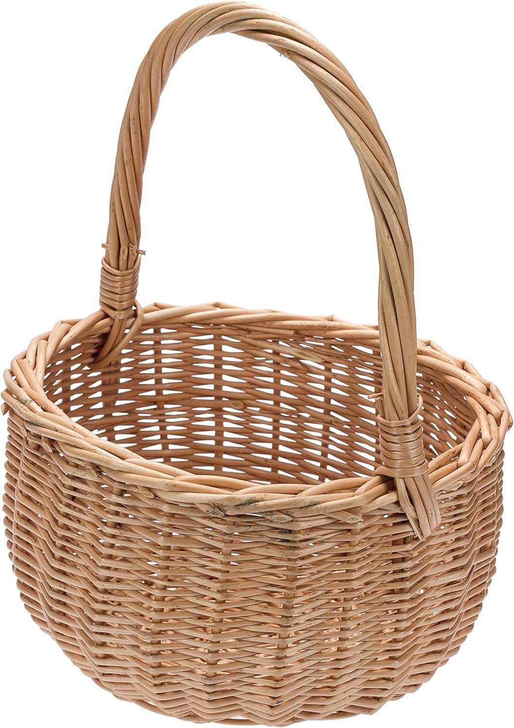 Panier De Pêche à La Mouche Vintage – Osier Tissé Et Déco Poisson Bois – Ceinture Pêcheur