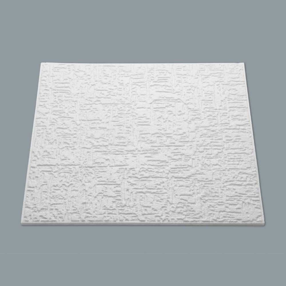 T102 DECOFLAIR Dalle de plafond Polystyrène expansé 10 x 500 x 500 - 8 pièces - 2