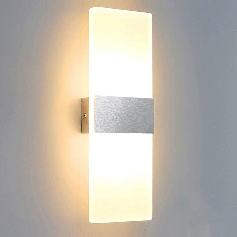 Klighten Applique da Parete Interno Moderno LED Lampada da Parete 20W 61CM Lampada da Muro per Camera da Letto Soggiorno Corridoio Bagno Scale, Bianco Caldo 3000K Klighten Applique da Parete Interno Moderno LED Lampada da Parete 20W 61CM Lampada da Muro per Camera da Letto Soggiorno Corridoio Bagno Scale, Bianco Caldo 3000K