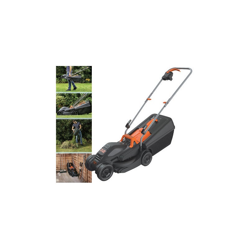 Kosiarka elektryczna BLACK+DECKER BEMW351-QS 1000W 32 cm