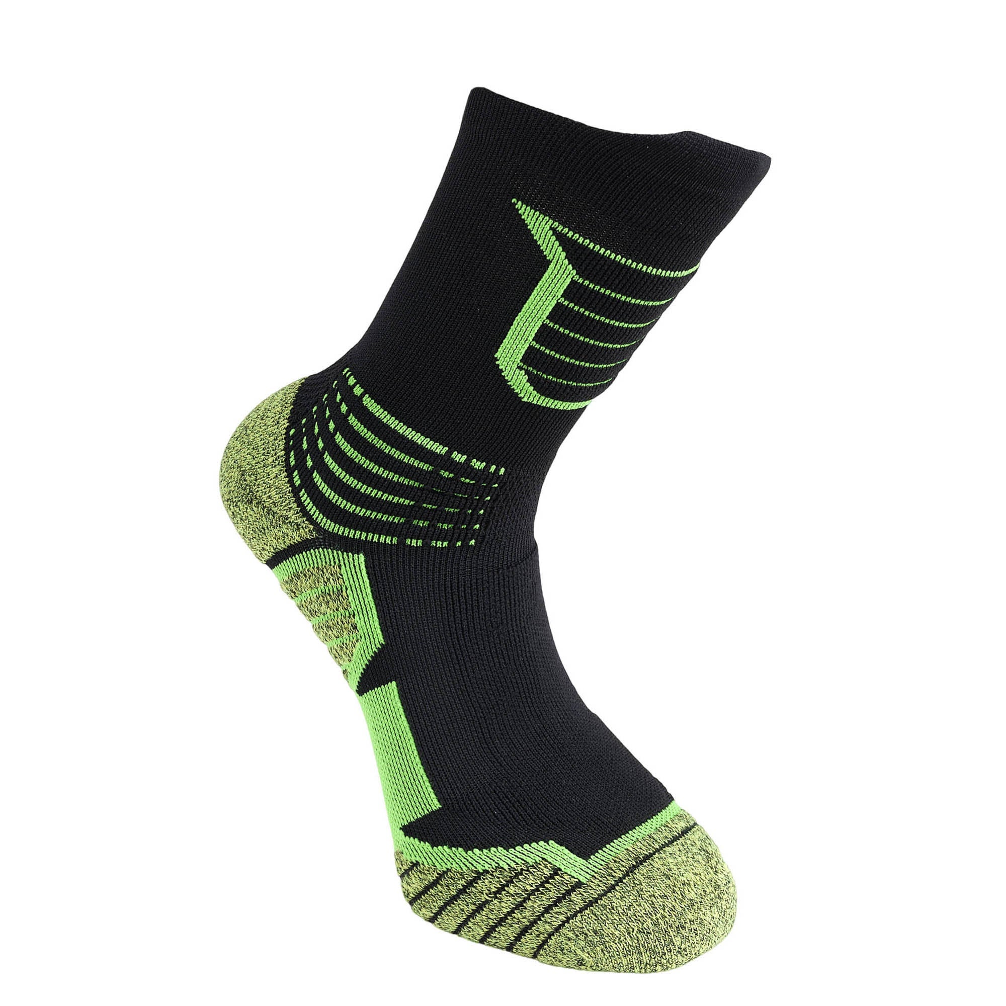 AGASSY - LOT DE 2 PAIRES DE CHAUSSETTES - 9690 Noir , Vert 43,46 - 3