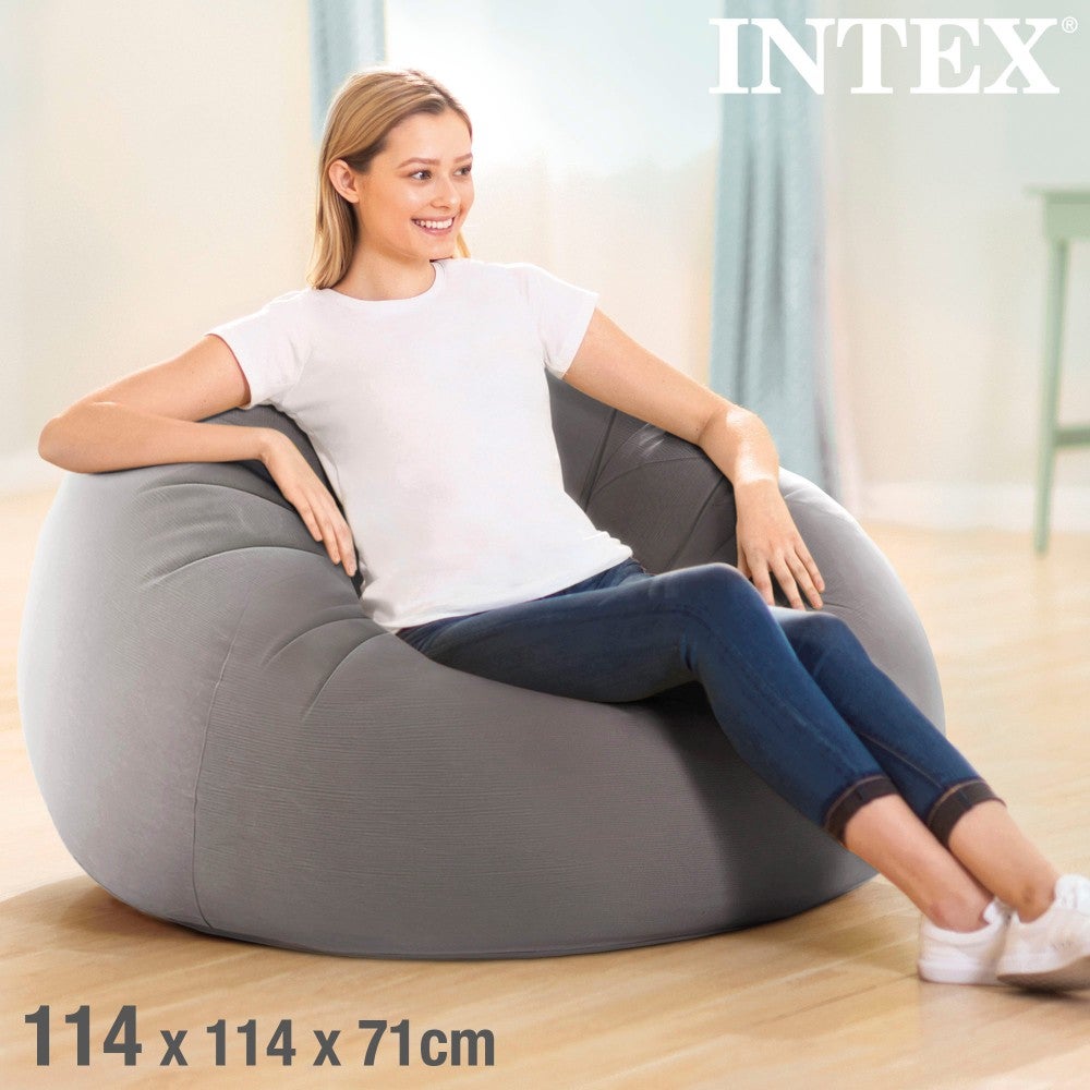 Sofá insuflável INTEX Beanless Bag 114x114x71 cm - 3