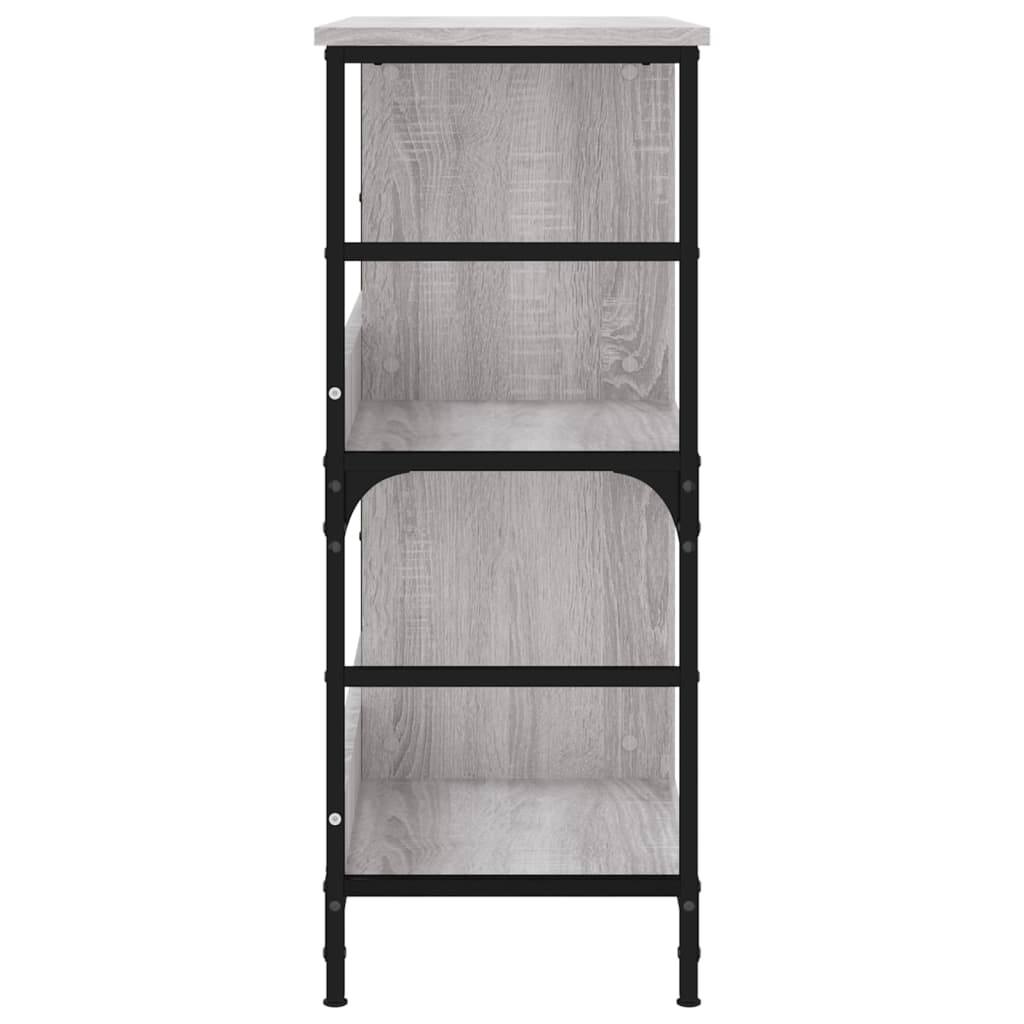 Bibliothèque sonoma gris 78,5x33x82 cm bois d'ingénierie vidaXL - 5
