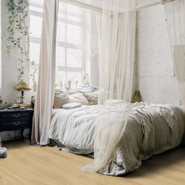 Lame de sol PVC clipsable effet bois scandinav honey GERFLOR Senso Clic
