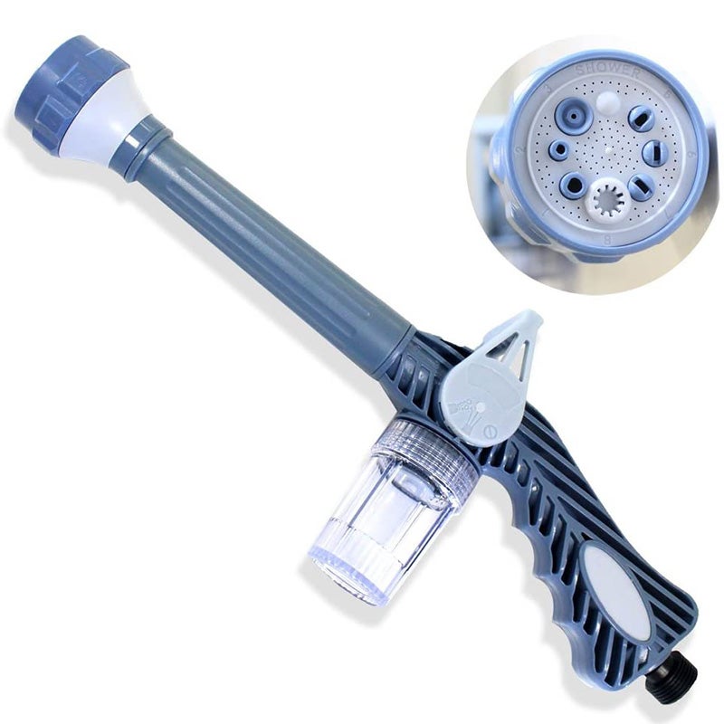 Arroseur multifonction 8 buses Jet distributeur de savon à eau pompe  pistolet pulvérisateur voiture laveuse nettoyage pour jardin | Leroy Merlin