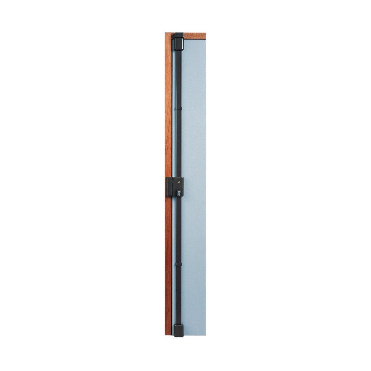 Serrure 3 points verticale à tirage pour cylindre européen SL8873 - ASSA ABLOY VACHETTE Marron 78 Gauche - 2