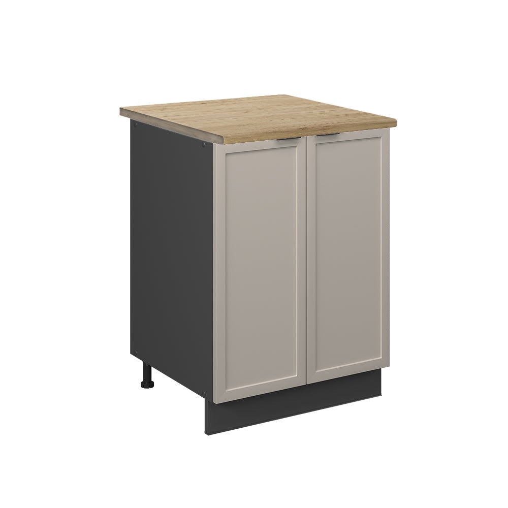 Vicco Szafki kuchenne Fame-Line, GreyBeige, 60 cm , BP Dąb