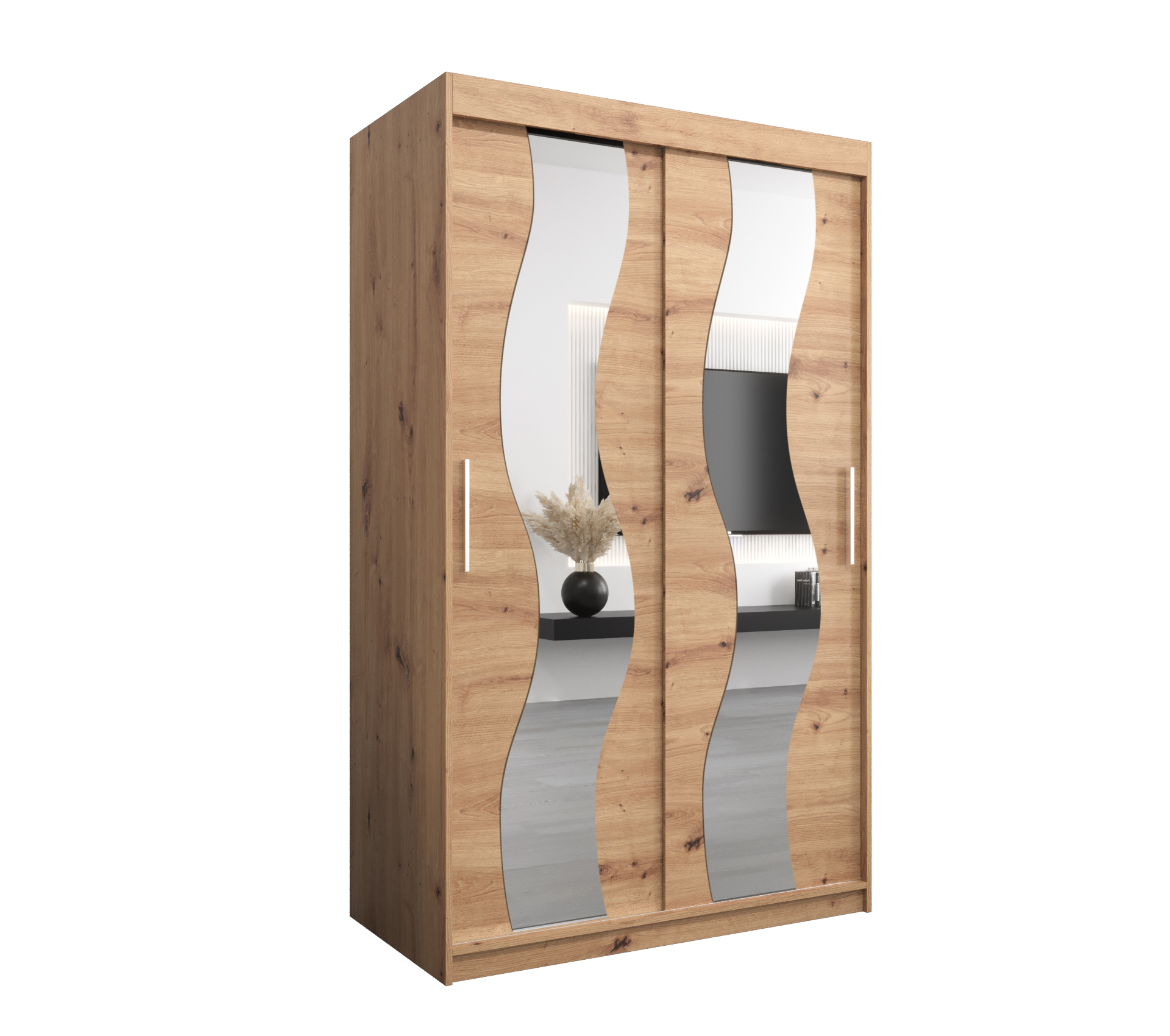Szafa przesuwna garderoba SEWILLA 120 x 62 x 200 cm Artisan - Abiks Meble