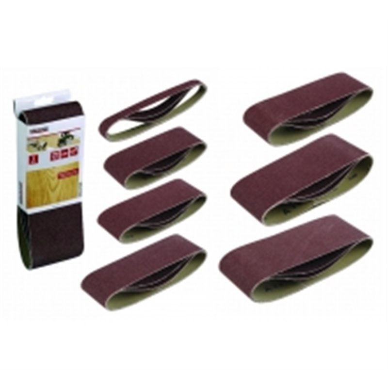 Levigatrice A Nastro Per Legno Nastri Abrasivi, 75 X 533 Mm Set Di - Foto 11