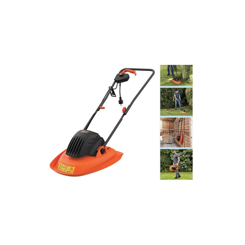 Kosiarka Elektryczna Black &amp; Decker Moc 1200 W Szerokość 30 cm