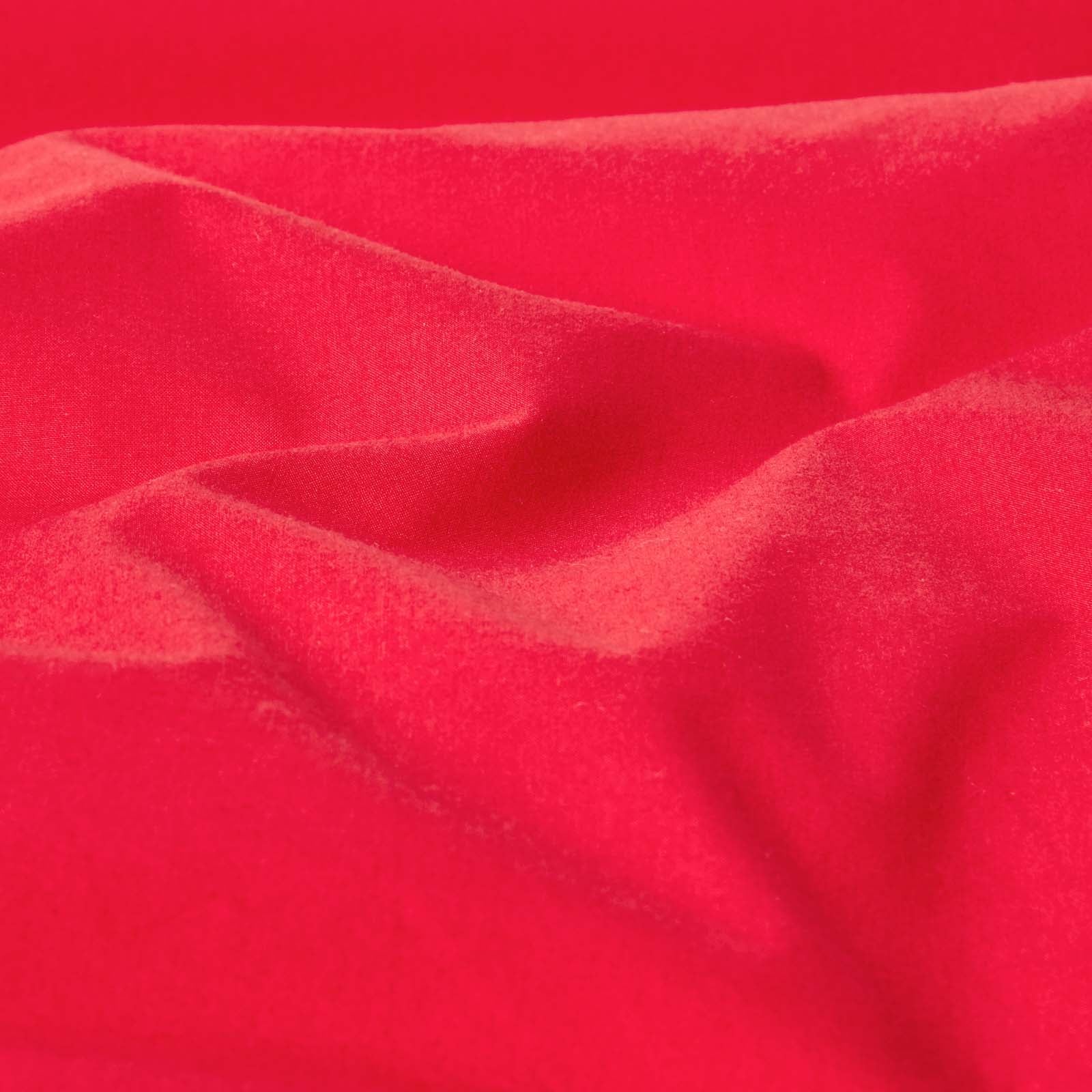 Homescapes - Lenzuolo sotto, spesso, per una o due piazze, dimensioni: 180 x 200 cm, in puro cotone egiziano, filatura 60/cm², colore: rosso