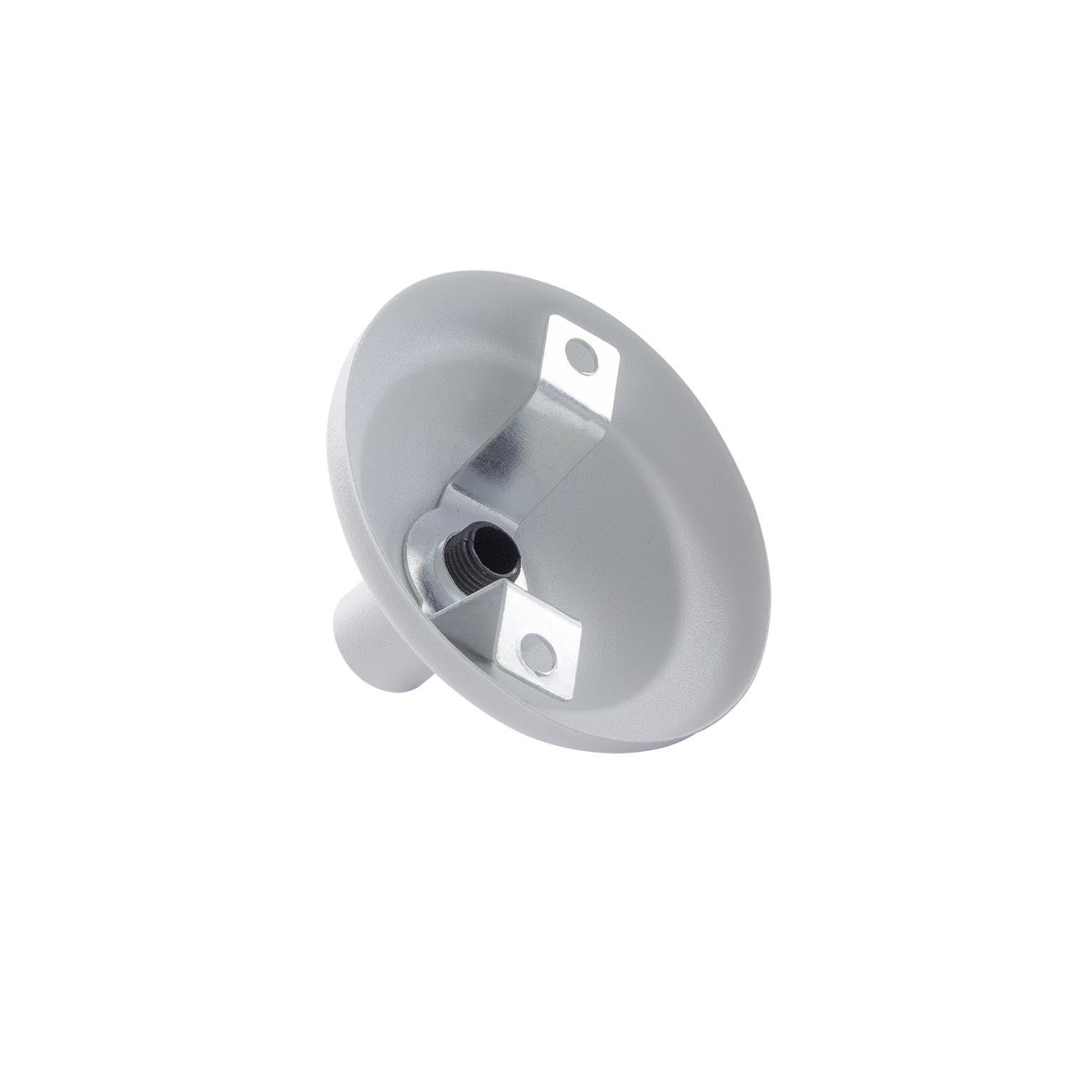 Rosace Métallique Design, Blanc - 4