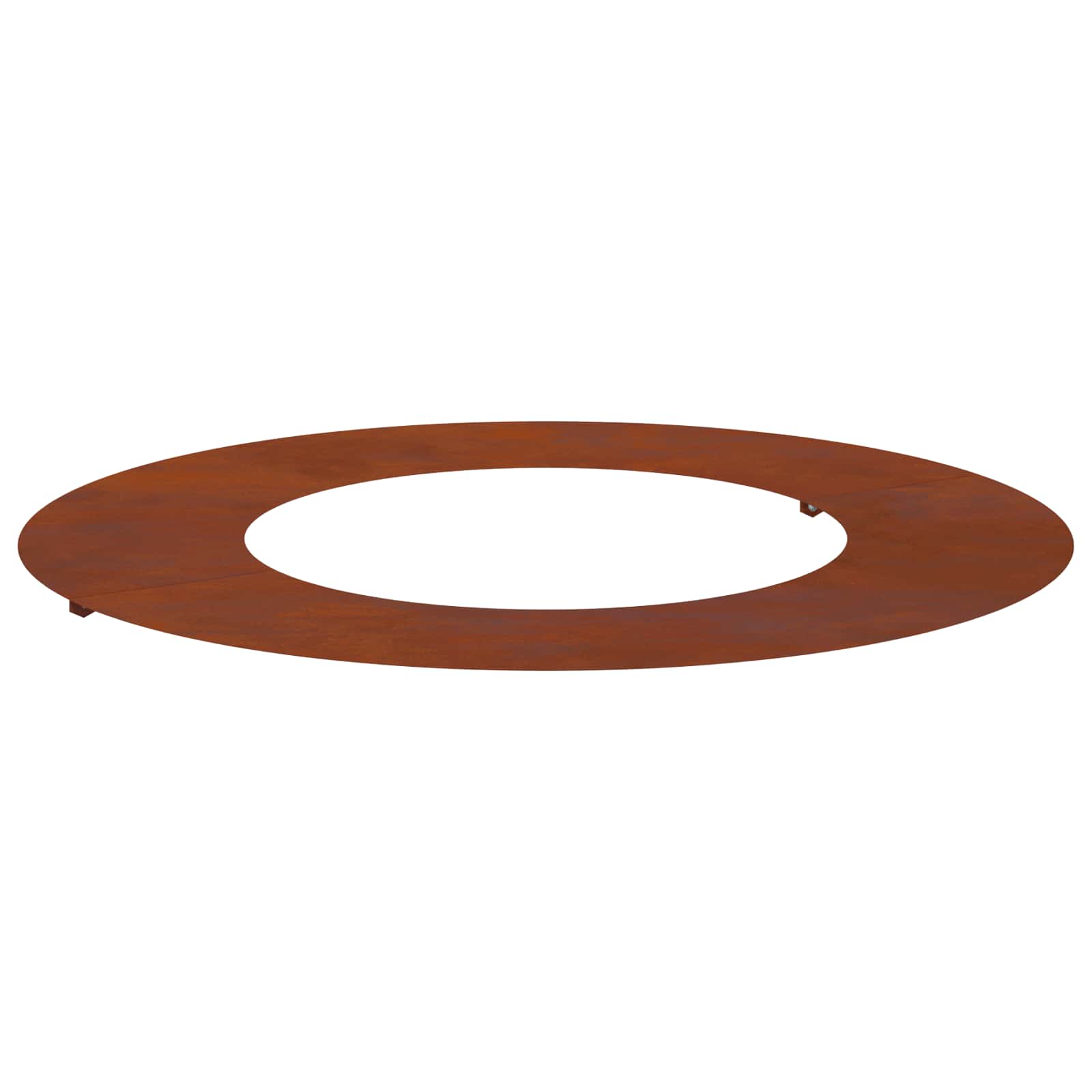 adecuado para Anillo de Árbol Plano Oxidado Ø40/70 cm vidaXL - 2