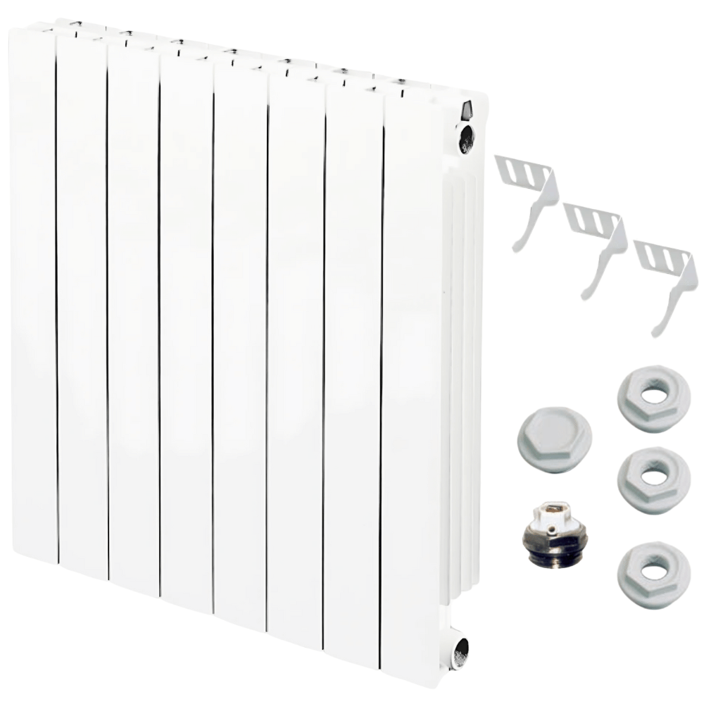Radiateur aluminium vertical H.79 x 48 cm VIP 700 Deville 972 W - 2