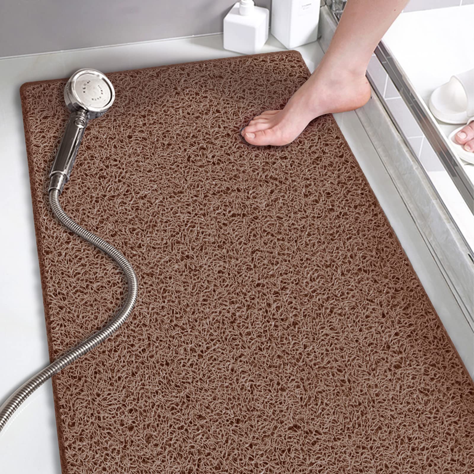 Alfombrilla De Ducha Y Ba o Antideslizante De PVC Con Textura Suave alfombrilla-de-ducha-y-ba-o-antideslizante-de-pvc-con-textura-suave