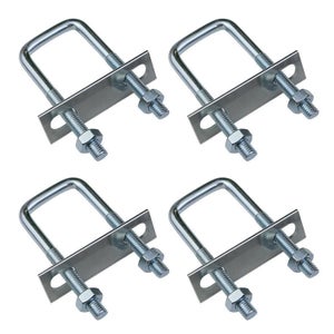 Perno di bloccaggio dell'albero, 10 mm x 70 mm, per rimorchi agricoli Wagons Lawn Garden in Square, 3 pezzi