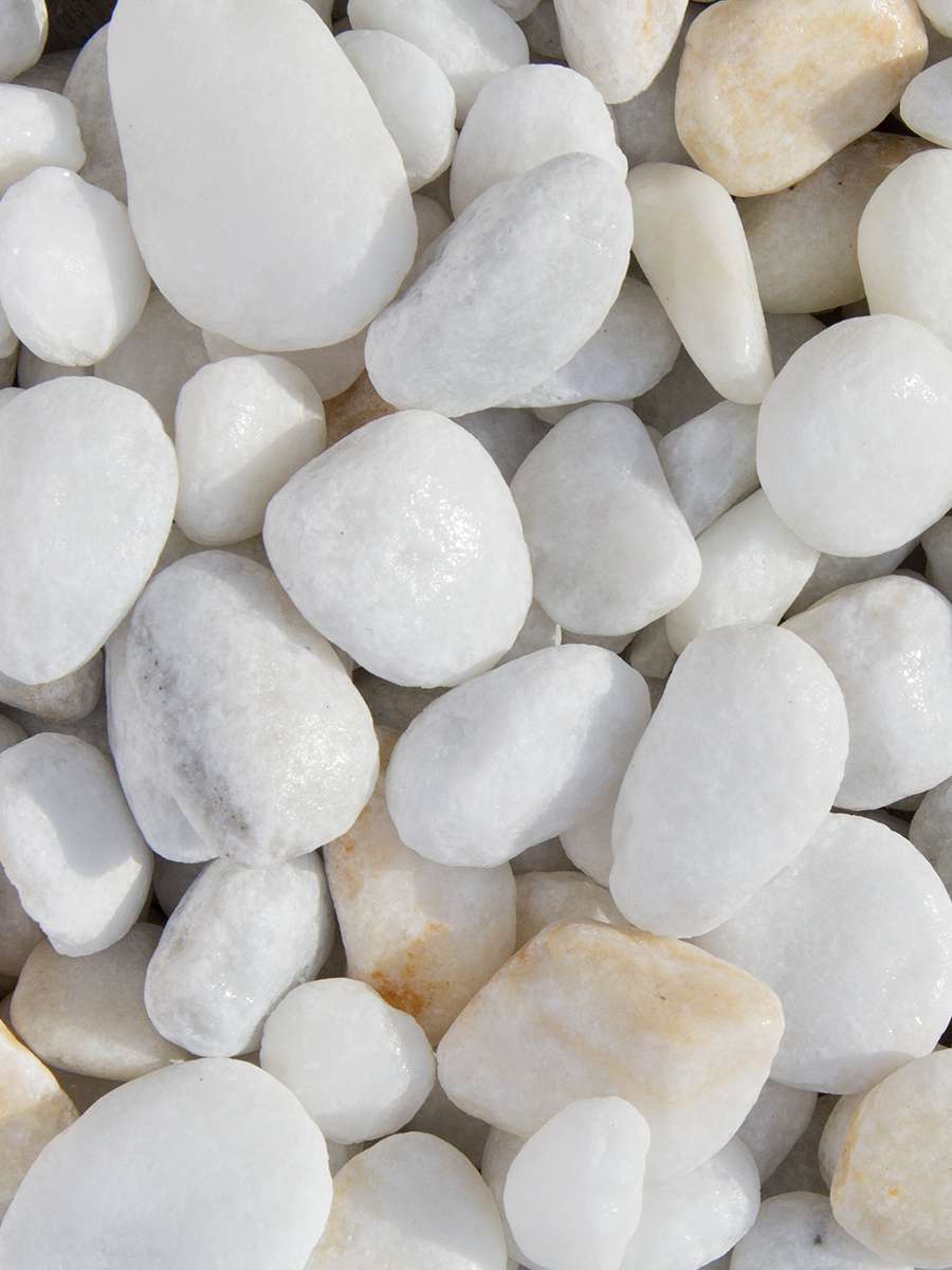Canto Rodado Blanco Intenso 16 - 25mm 250kg Big Bag 0,18m3 - 2