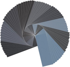 Papier Abrasif Grain 1200 HPX - Format 230x280mm - Pour Ponçage Fin Moto/carrosserie - Neuf