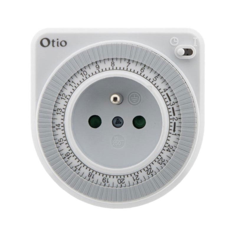 Programmateur mécanique - Blanc - Otio - 2