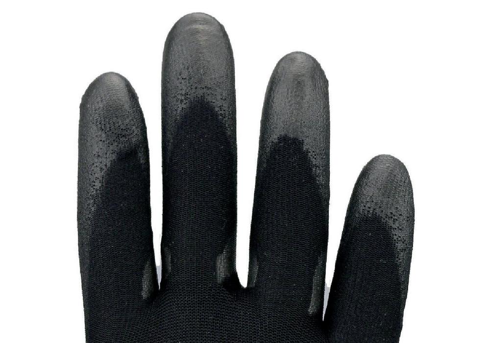 Gant taille 8 noir polyamide avec polyuréthane souple polyamide avec polyuréthan (Par 12) - 3