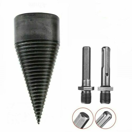 Punta Da Trapano Per Spaccare Legna Garosa - Gambo Esagonale, Acciaio Al Carbonio, Per Legna Da Ardere - Foto 6